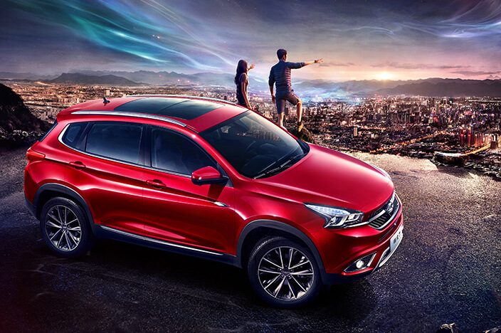 Overview compact crossover Chery Tiggo 7