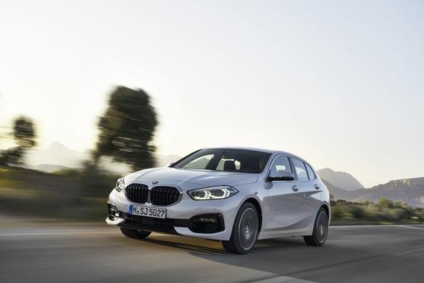 The third-generation compact hatchback BMW 1 Series