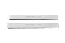 Fiat Doblo II 2010-2022 Door Sill Protectors OmsaLine (2 pcs, Stainless Steel) photo 1