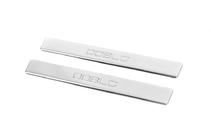 Fiat Doblo II 2010-2022 Door Sill Protectors OmsaLine (2 pcs, Stainless Steel) photo 2