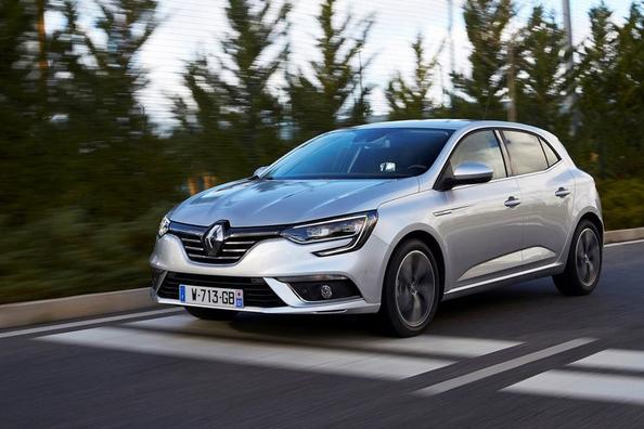 The fourth generation hatchback Renault Megane