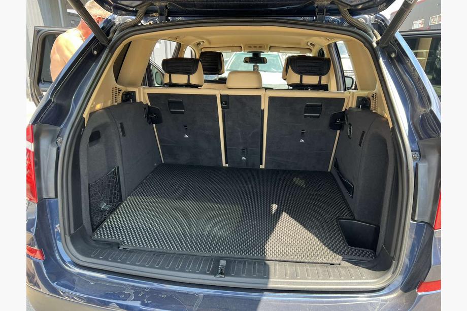 BMW X3 F25 2011-2018 EVA Trunk Mat V-3 (EVA, Black) Image