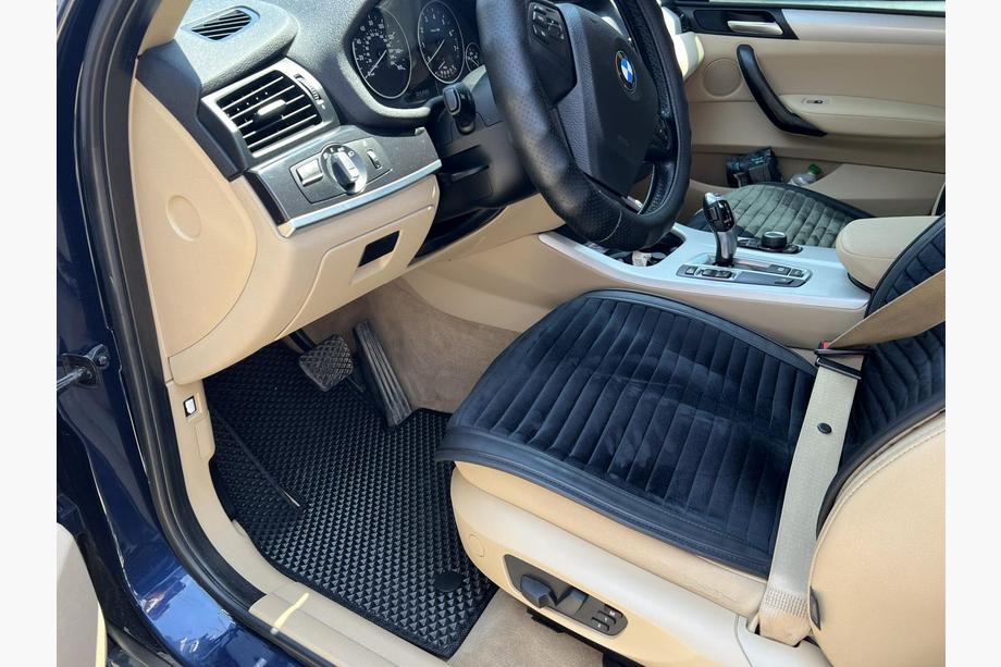 BMW X3 F25 2011-2018 EVA Floor Mats (black) Image