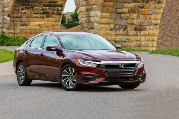 The third generation hybrid sedan Honda Insight
