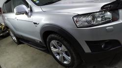 Chevrolet Captiva 2006-2019 Side Steps Bosphorus Grey (2 pcs, Aluminum) photo 2