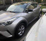Toyota C-HR 2016-2023 Window deflectors with chrome trim (4 pcs, Niken) photo 2