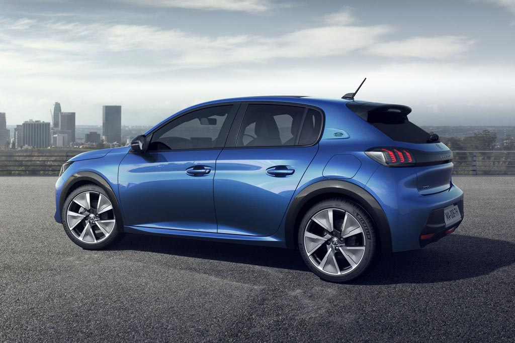 The new generation of the compact hatchback Peugeot 208