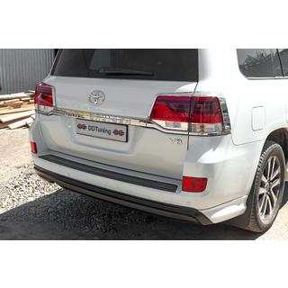 Chrome Tail Light Covers (2015+, 4pcs, Plastic) Toyota Land Cruiser 200 2007-2021 photo 4