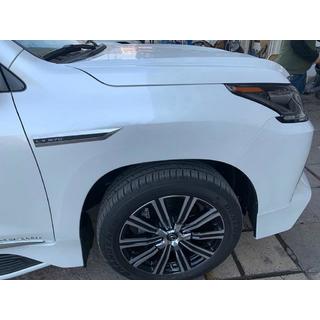Carbon Look Badge Set (4 pcs) Lexus LX570/450d 2008-2022 photo 3