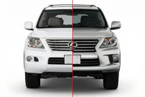 Lexus LX570/450d 2008-2022 Facelift Kit 2008-2012 to 2012-2016 Standart photo 1