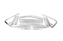 Toyota Land Cruiser 200 2007-2021 Full Window Trim and Pillar Covers Stainless Steel photo 4