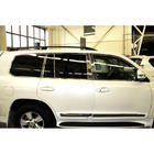Lexus LX570/450d 2008-2022 Full Window Trim and Pillar Covers Stainless Steel photo 17
