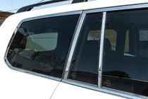 Lexus LX570/450d 2008-2022 Full Window Trim and Pillar Covers Stainless Steel photo 6
