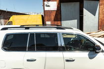 Lexus LX570/450d 2008-2022 Full Window Trim and Pillar Covers Stainless Steel photo 8