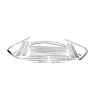 Full Window Trim and Pillar Covers Stainless Steel Lexus LX570/450d 2008-2022 photo 4