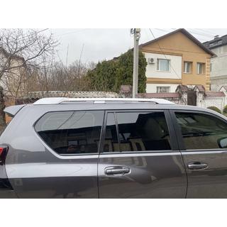 Roof Rails Original Design (Silver, 2 pcs) Toyota Land Cruiser Prado 150 2009-2023 photo 2