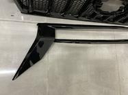 Toyota Land Cruiser Prado 150 2009-2023 Grille 2017↗ LED (Zeus Black, with Black Eyelids) photo 4