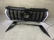 Toyota Land Cruiser Prado 150 2009-2023 Grille 2017↗ LED (Zeus Black, with Black Eyelids) photo 5