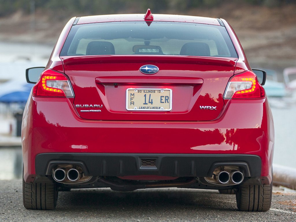 Updated sports sedan Subaru WRX