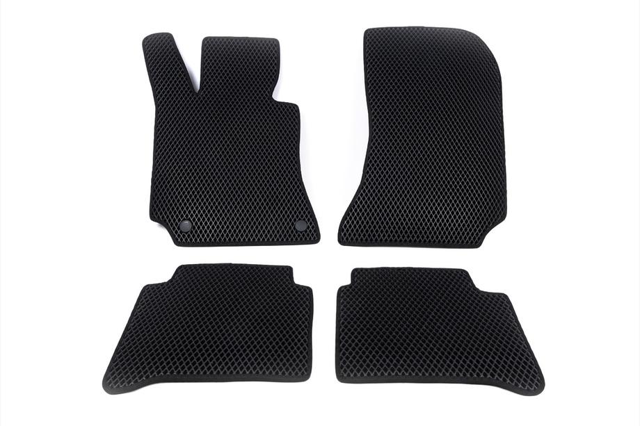 Mercedes E-class W212 2009-2016 EVA Floor Mats (black) Photo 7
