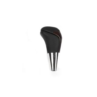 Gear Shift Knob (Black Leather + Dark Wood) Toyota Land Cruiser 200 2007-2021 photo 2