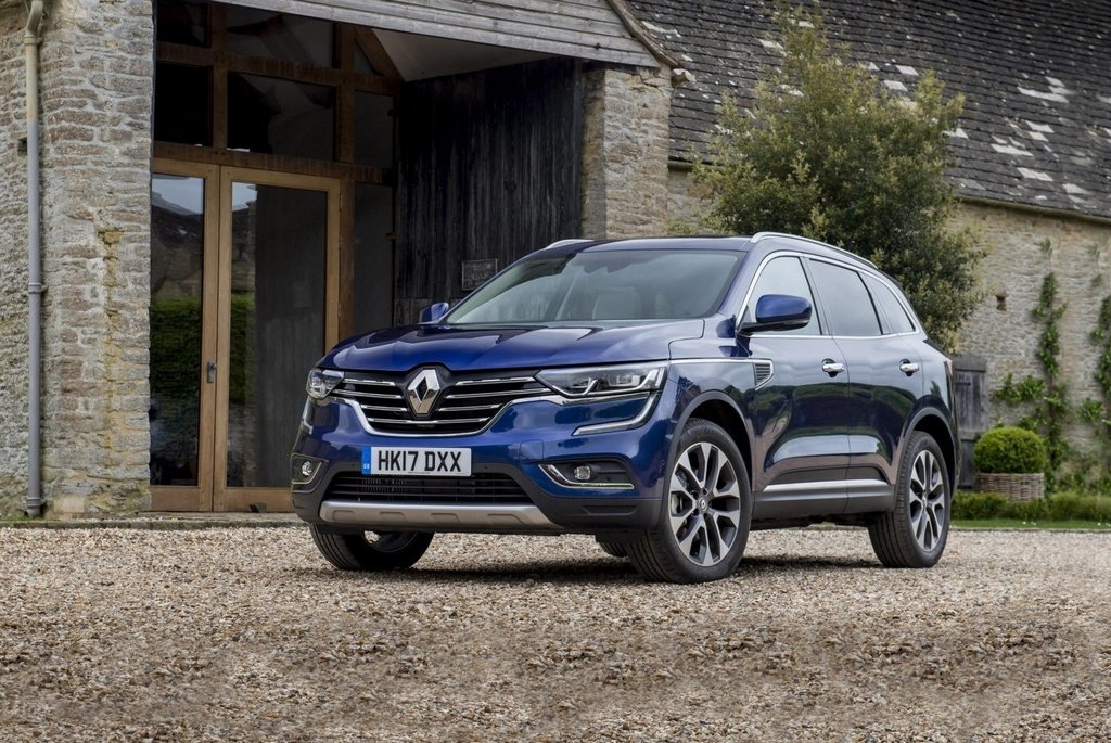 The second generation mid-size crossover Renault Koleos