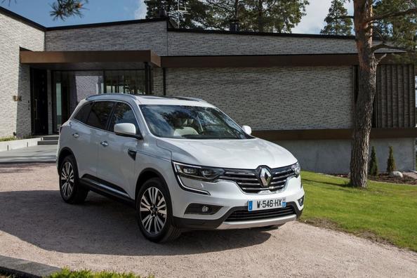 The second generation mid-size crossover Renault Koleos