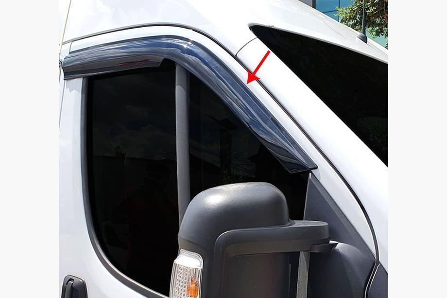 Citroen Jumper 2007-2025 Window Deflectors (2 pcs, Sunplex) Image