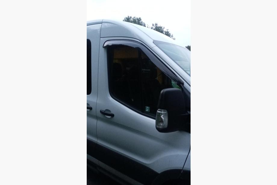 Ford Transit 2014- Window Deflectors 9cm (2pcs, ANV) Image