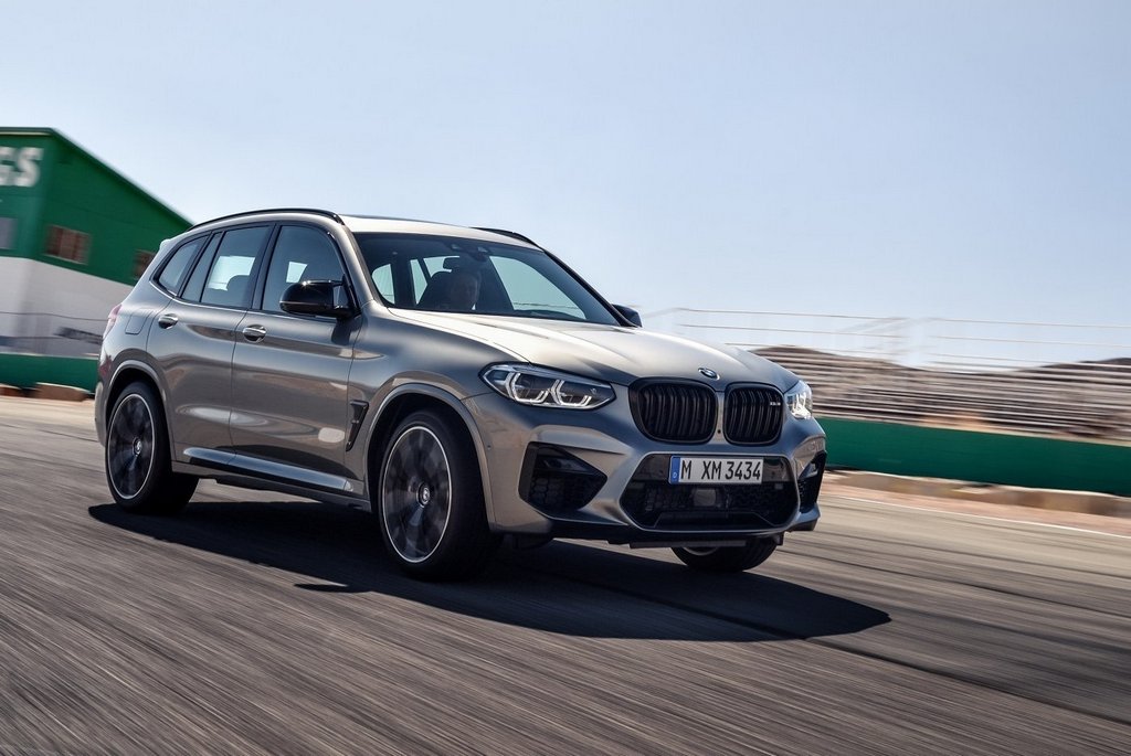 A loaded all-wheel drive crossover BMW X3 M