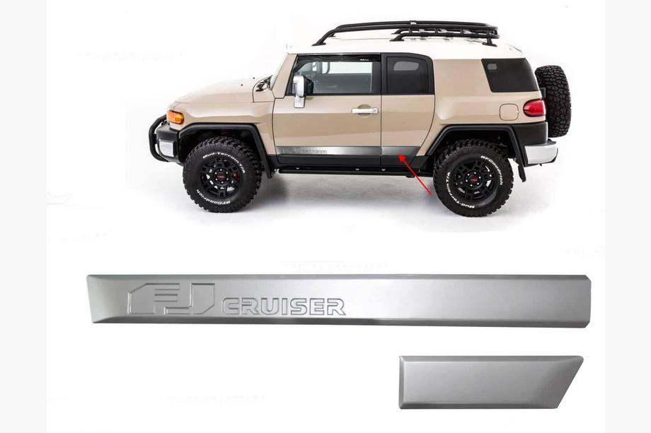 Toyota FJ Cruiser 2006-2022 Set of Door Moldings Image