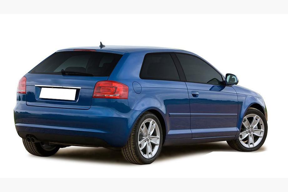 Audi A3 2003-2012 Rear Trim Stainless Steel Image