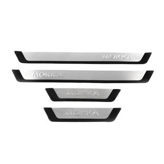 Door Sill Protectors OmsaLine (4 pcs, Stainless Steel) photo 2