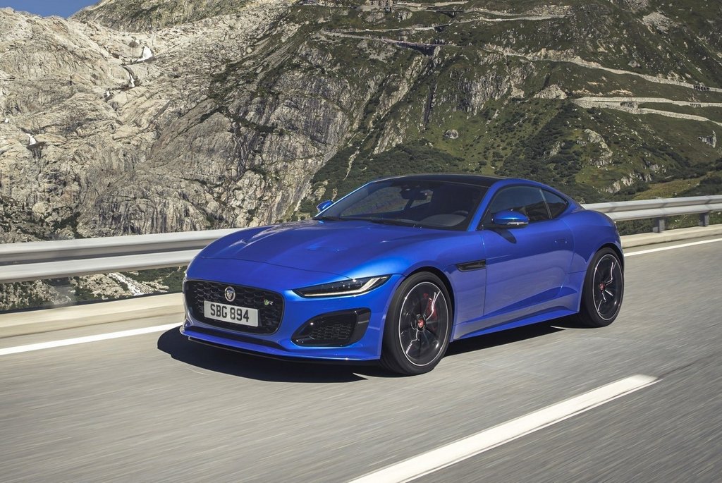 Updated modification of a sports coupe Jaguar F-Type Coupe