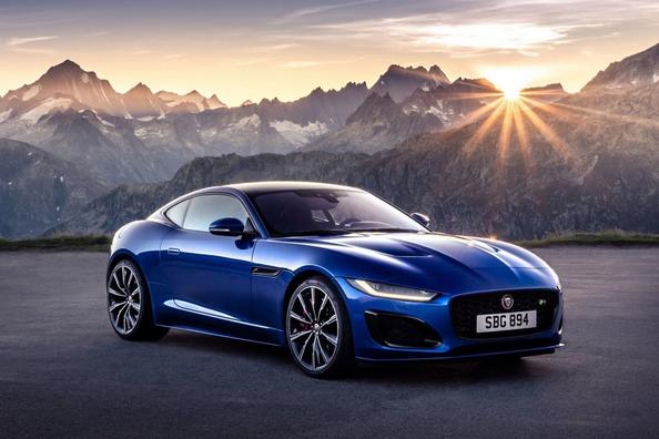 Updated modification of a sports coupe Jaguar F-Type Coupe