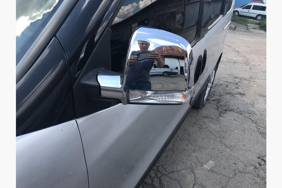 Fiat Doblo II 2010-2022 Mirror Covers (2 pcs, ABS) Photo 3