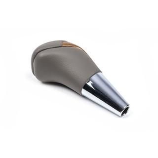 Gear Shift Knob (Gray Leather + Light Wood) Toyota Land Cruiser 200 2007-2021 photo 2