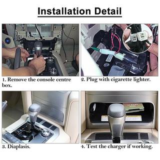 Wireless Phone Charging Kit (2015+) Toyota Land Cruiser 200 2007-2021 photo 2