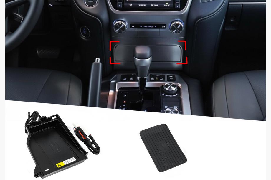 Toyota Land Cruiser 200 2007-2021 Wireless Phone Charging Kit (2015+) Image