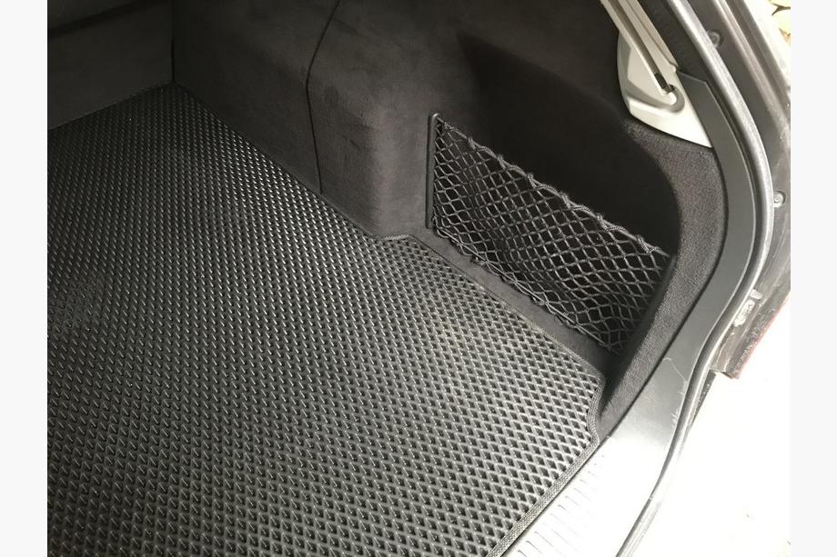 Mercedes E-class W211 2002-2009 Trunk Mat (EVA, Black) SW Photo 2