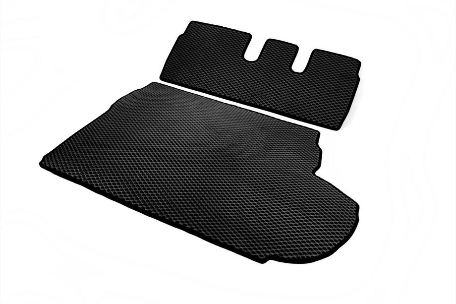 Peugeot 4007 2007-2013 Trunk Mat (EVA, Black) 7-Seater Without Subwoofer Photo 6