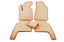 Hyundai Santa Fe 2 2006-2012 EVA Floor Mats (Beige) 2006-2010 photo 10