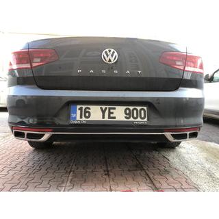 Exhaust tips Carmos SD/SW (2019+, 3 pcs, stainless steel) photo 4