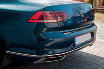 Volkswagen Passat B8 2015-2023 Exhaust tips OmsaLine SD/SW (2019+, 3 pcs, stainless steel) photo 2