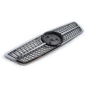 Front Grille Diamond Silver photo 4