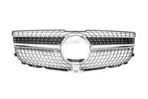 Mercedes GLK class X204 2008-2015 Front Grille Diamond Silver (2013-2015) photo 2