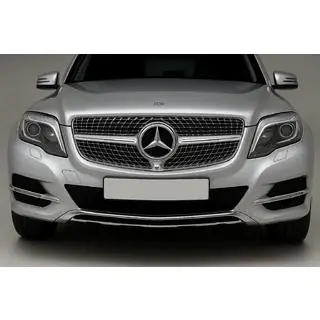 Front Grille Diamond Silver (2013-2015)