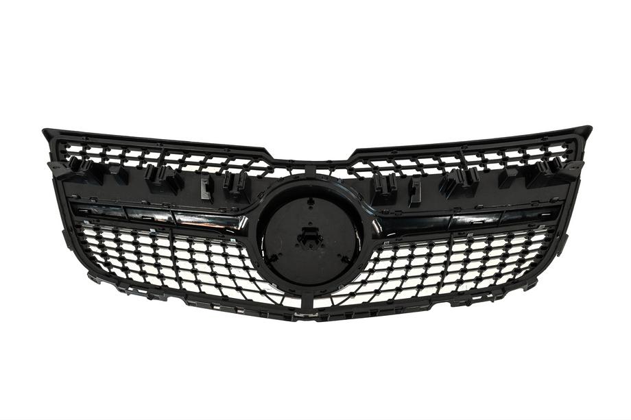 Mercedes GLK class X204 2008-2015 Front Grille Diamond Silver (2013-2015) Without camera Photo 8