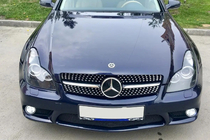 Mercedes CLS C219 2004-2010 Front Grille (2005-2008, Diamond Silver) photo 1