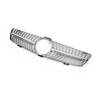 Front Grille (2005-2008, Diamond Silver) Mercedes CLS C219 2004-2010 photo 4